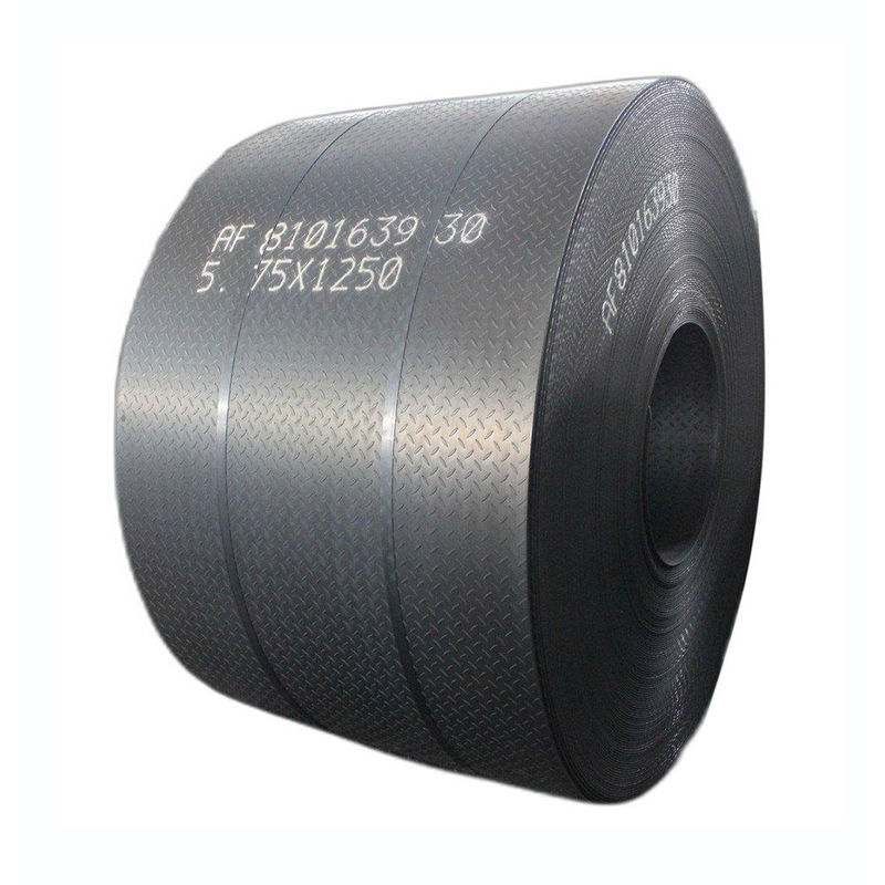 Горяче прокатаная ASTM a36 ss400 q235 2,5 мм 3,5 мм мягкая стальная чекерная плита для обслуживания покрытия