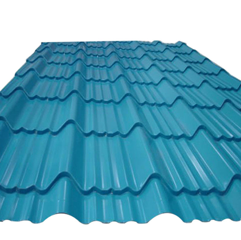8-30/5-30um Первичное покрытие IBR 686 600x0.5mm Цинковый покрытый кровельный лист для службы обработки изгиба