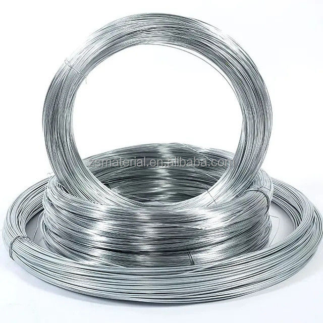 SAE1008 SAE1006 2,2 мм, 2,5 мм, 3,2 мм оцинкованная стальная проволока с терпимостью ± 1% и цинковым покрытием