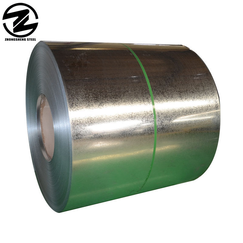 Регулярное покрытие шпангеля Z181-Z275 ASTM AISI JIS Холоднокатаный оцинкованный лист Gi G90 Цинковая стальная катушка для вентиляционного канала