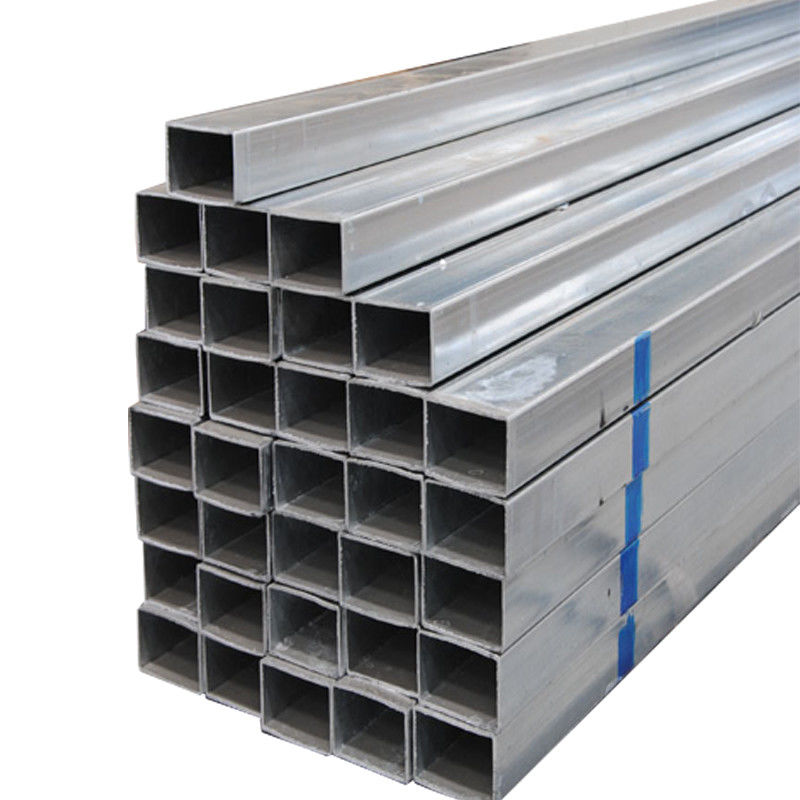 Стандарт ASTM оцинкованная стальная прямоугольная трубка 20x20 25x25 60x60 20x40 30x50 40x60 150x150 для округлой сечения